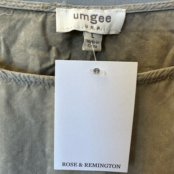 NWOT Umgee Top Blouse Shirt Size L - Picture 5 of 7